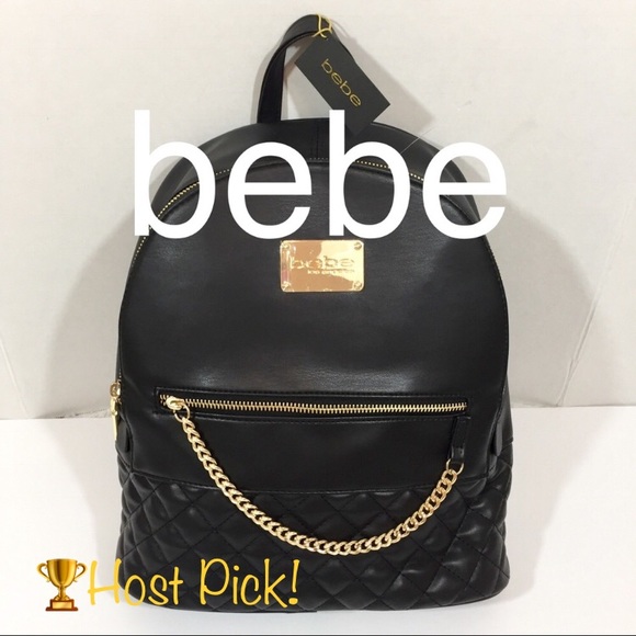 bebe black and gold luggage